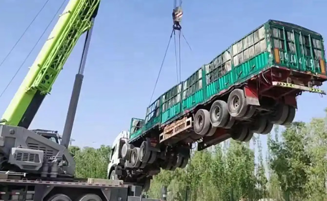 郓城道路脱困救援案例